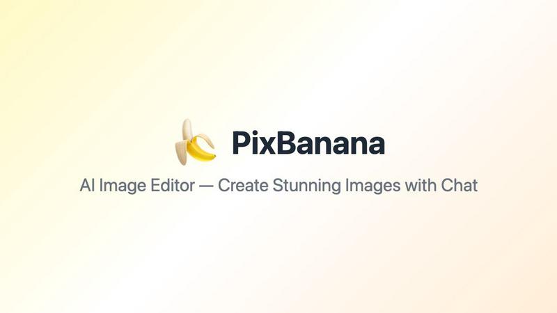 PixBanana application interface and features